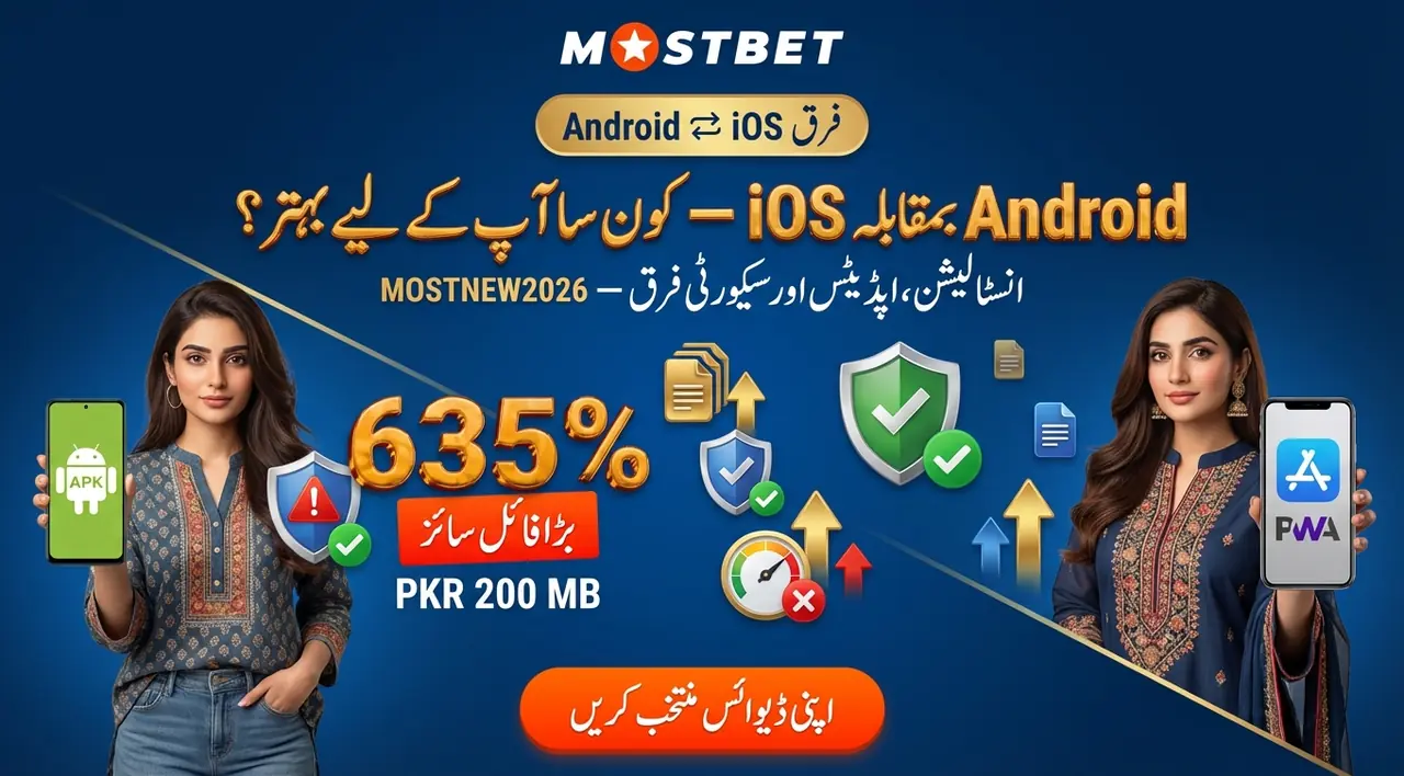 A modest phone is enough to run the Mostbet client